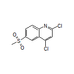 2,4-Dichloro-6-(methylsulfonyl)quinoline