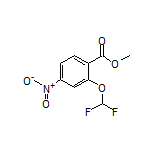 Methyl 2-(Difluoromethoxy)-4-nitrobenzoate