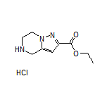 Ethyl 4,5,6,7-Tetrahydropyrazolo[1,5-a]pyrazine-2-carboxylate Hydrochloride