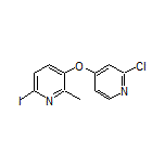 3-[(2-Chloro-4-pyridyl)oxy]-6-iodo-2-methylpyridine