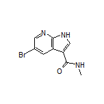 5-Bromo-N-methyl-7-azaindole-3-carboxamide