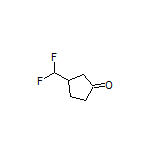 3-(Difluoromethyl)cyclopentanone