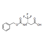 (S)-3-(Cbz-amino)-4,4,4-trifluorobutanoic Acid