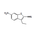 6-Amino-3-ethylbenzo[b]thiophene-2-carbonitrile