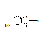 5-Amino-3-methylbenzo[b]thiophene-2-carbonitrile