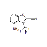 4-Amino-3-(trifluoromethyl)benzo[b]thiophene-2-carbonitrile