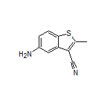 5-Amino-2-methylbenzo[b]thiophene-3-carbonitrile
