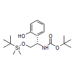 (S)-2-[2-[(tert-Butyldimethylsilyl)oxy]-1-(Boc-amino)ethyl]phenol