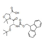(R)-3-[(R)-2-(Fmoc-amino)-3-(tert-butoxy)propanoyl]-2,2-dimethyloxazolidine-4-carboxylic Acid