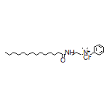 N-Benzyl-N,N-dimethyl-3-tetradecanamidopropan-1-aminium Chloride