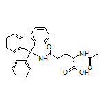 (S)-2-Acetamido-5-oxo-5-(tritylamino)pentanoic Acid