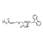 (R)-2-(Fmoc-amino)-3-[[3-(Boc-amino)propyl]thio]propanoic Acid