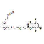 2,3,5,6-Tetrafluorophenyl 1-Azido-3,6,9,12-tetraoxapentadecan-15-oate