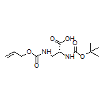 (R)-3-[[(Allyloxy)carbonyl]amino]-2-(Boc-amino)propanoic Acid