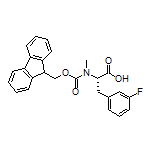 (S)-2-[Fmoc-(methyl)amino]-3-(3-fluorophenyl)propanoic Acid