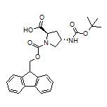 (2R,4S)-1-Fmoc-4-(Boc-amino)pyrrolidine-2-carboxylic Acid