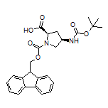 (4R)-4-(Boc-amino)-1-Fmoc-D-proline