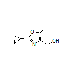 (2-Cyclopropyl-5-methyl-4-oxazolyl)methanol