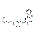 (S)-2-[(S)-2-(Cbz-amino)-3-methylbutanamido]-3-(3-indolyl)propanoic Acid