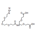 1-Azido-14-[(2-carboxyethoxy)methyl]-12-oxo-3,6,9,16-tetraoxa-13-azanonadecan-19-oic Acid