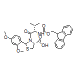 (4R)-3-[(S)-2-(Fmoc-amino)-3-methylbutanoyl]-2-(2,4-dimethoxyphenyl)thiazolidine-4-carboxylic Acid