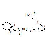 rel-1-[(1R,8S,9s)-Bicyclo[6.1.0]non-4-yn-9-yl]-3-oxo-2,7,10,13,16-pentaoxa-4-azanonadecan-19-oic Acid