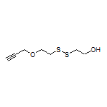 2-[[2-(Prop-2-yn-1-yloxy)ethyl]disulfanyl]ethanol