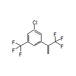 1-Chloro-3-(trifluoromethyl)-5-(3,3,3-trifluoroprop-1-en-2-yl)benzene