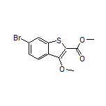 Methyl 6-Bromo-3-methoxybenzo[b]thiophene-2-carboxylate