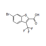 6-Bromo-3-(trifluoromethyl)benzo[b]thiophene-2-carboxylic Acid