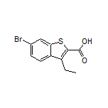6-Bromo-3-ethylbenzo[b]thiophene-2-carboxylic Acid