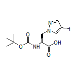 (S)-2-(Boc-amino)-3-(4-iodo-1-pyrazolyl)propanoic Acid