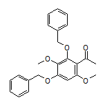 2’,4’-Bis(benzyloxy)-3’,6’-dimethoxyacetophenone