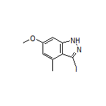 3-Iodo-6-methoxy-4-methylindazole