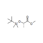 Methyl (S)-2-[(tert-Butyldimethylsilyl)oxy]propanoate