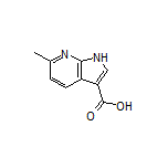 6-Methyl-7-azaindole-3-carboxylic Acid
