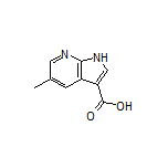 5-Methyl-7-azaindole-3-carboxylic Acid