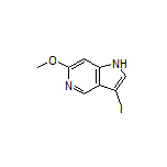 3-Iodo-6-methoxy-5-azaindole