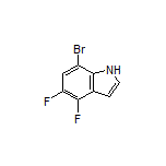 7-Bromo-4,5-difluoroindole