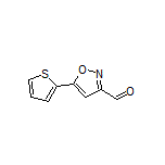5-(2-Thienyl)isoxazole-3-carbaldehyde