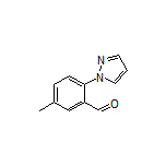 5-Methyl-2-(1-pyrazolyl)benzaldehyde