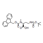 (S)-2-[Fmoc-(methyl)amino]-4-(Boc-amino)butanoic Acid