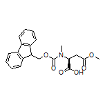 (S)-2-[Fmoc-(methyl)amino]-4-methoxy-4-oxobutanoic Acid