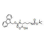 (R)-2-[Fmoc-(methyl)amino]-5-(Boc-amino)pentanoic Acid
