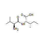 (2S,3S)-2-[(S)-2-Amino-3-methylbutanamido]-3-methylpentanoic Acid