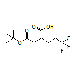 (R)-2-[2-(tert-Butoxy)-2-oxoethyl]-5,5,5-trifluoropentanoic Acid