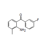(2-Amino-3-methylphenyl)(3-fluorophenyl)methanone