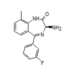 (S)-3-Amino-5-(3-fluorophenyl)-9-methyl-1H-benzo[e][1,4]diazepin-2(3H)-one