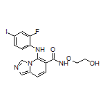 5-[(2-Fluoro-4-iodophenyl)amino]-N-(2-hydroxyethoxy)imidazo[1,5-a]pyridine-6-carboxamide