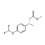 Methyl (S)-3-[4-(Difluoromethoxy)phenyl]butanoate